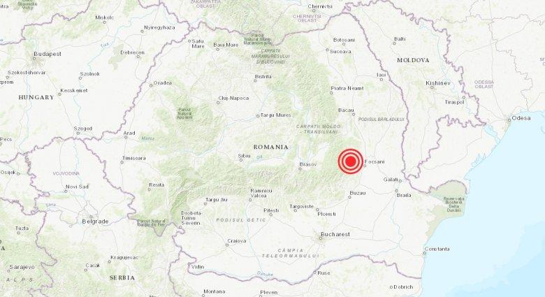 Sepsiszentgyörgytől 82 kilométerre volt a földrengés epicentruma
