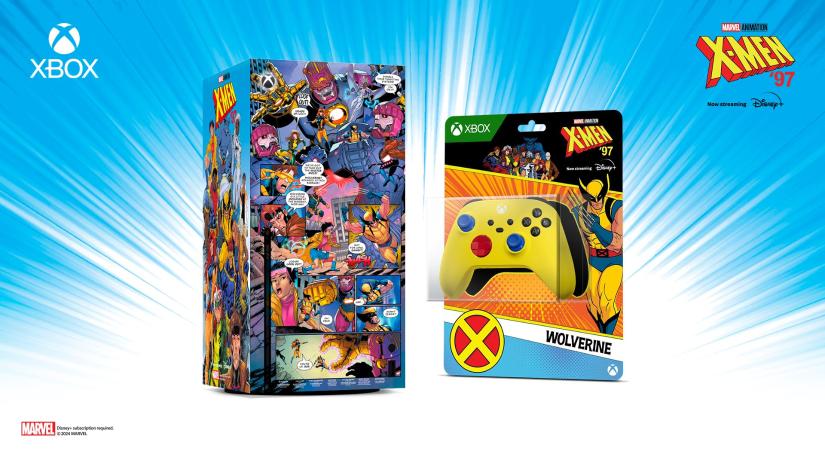 Marvel-képregénybe csomagolt Xbox Series X-et leplezett le a Microsoft, amihez X-Men-karakterek által inspirált kontrollerek is készültek