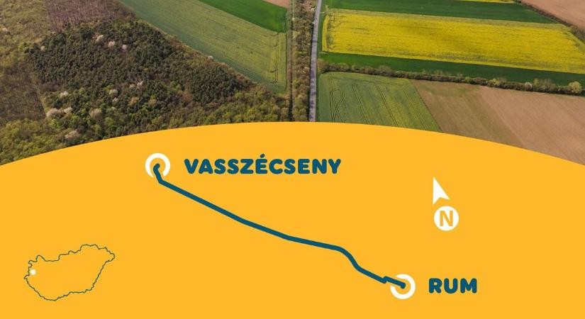 Legyen a Vasszécseny—Rum közötti szakasz Év Kerékpárútja! Szerda éjfélig lehet szavazni