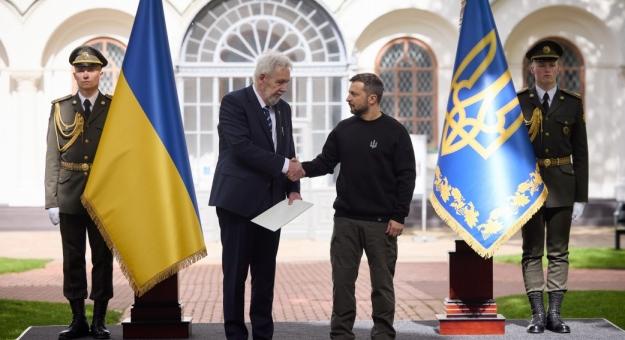 Zelenszkij elfogadta Lengyelország új nagykövetének megbízólevelét