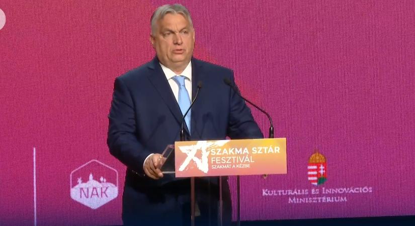 A Szakma Sztár-fesztiválon mond beszédet Orbán Viktor  videó