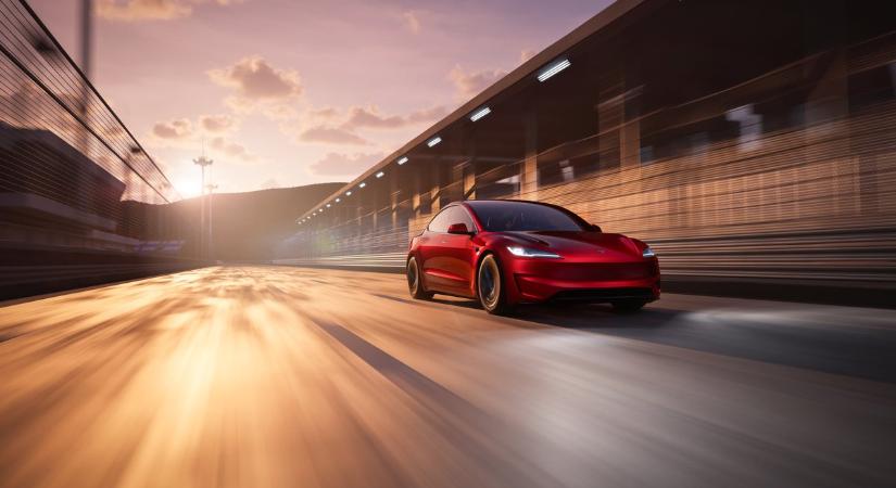 Nem elírás a Tesla Model 3 Performance 460 lóerős teljesítménye