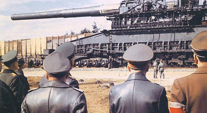 A nácik 1490 tonnás csodafegyvere a világtörténelem legnagyobb ágyúja volt