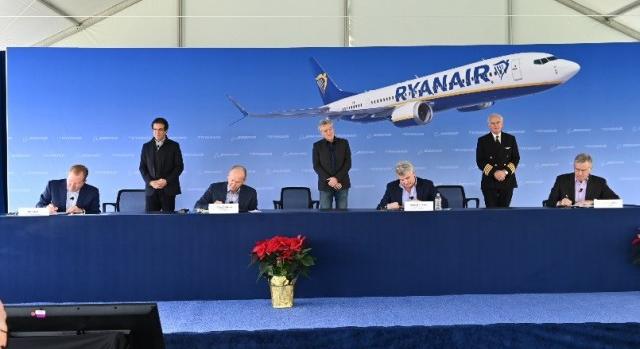 Új, költséghatékony repülőgépeket rendelt a Ryanair