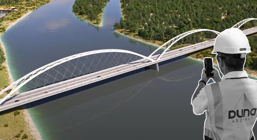 A Duna Aszfalt építheti meg nettó 294 milliárd forintért a mohácsi Duna-hidat