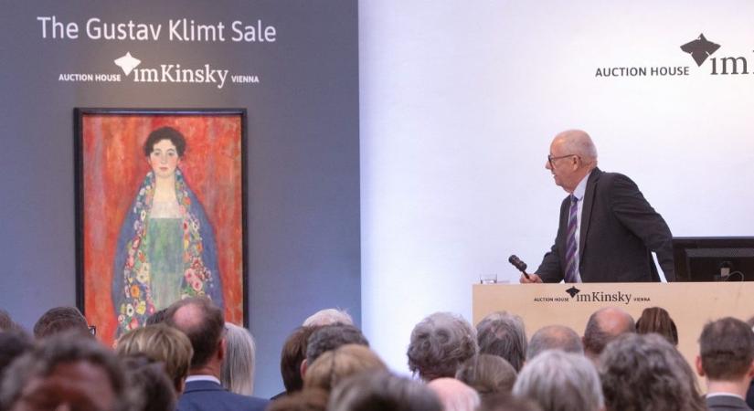 Majdnem 12 milliárd forintért kelt el az elveszettnek hitt Klimt-festmény
