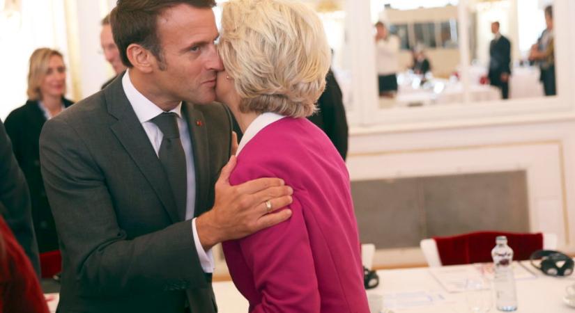 Ursula von der Leyen megbuktatásán ügyködik Macron