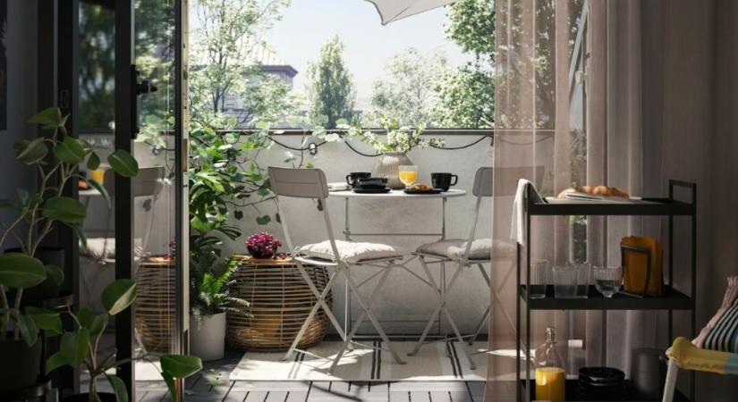 Az erkélye a városi lakások kis kertje - 3  1 tipp az IKEA szakértőitől