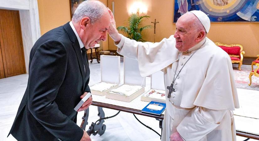 Ferenc pápa a Vatikánban fogadta Sulyok Tamást: személyes témáról is beszélgettek a találkozón – Fotók a helyszínről