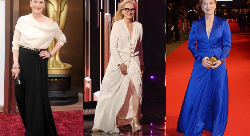 Meryl Streep lett a monokróm ruhák királynője