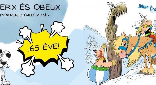 65 éves lett az örökifjú Asterix és Obelix