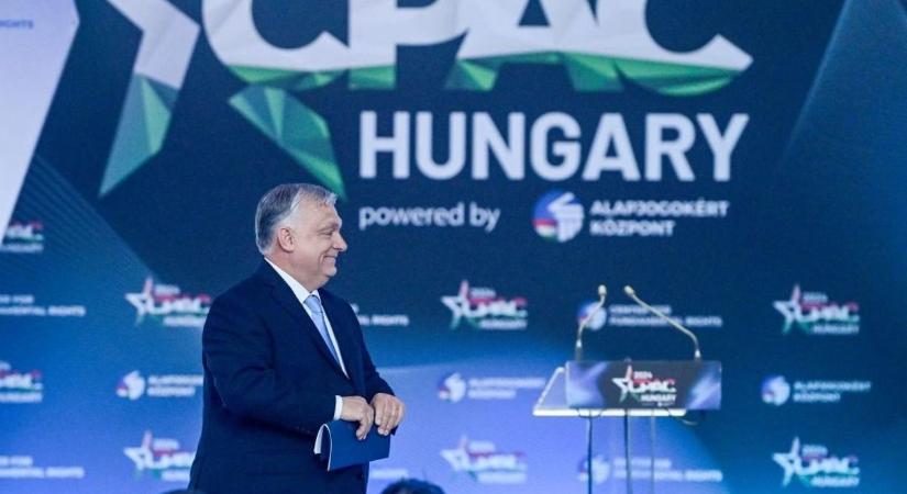 Orbán Viktor a CPAC Hungary kiemelt résztvevőit fogadta a Karmelitában