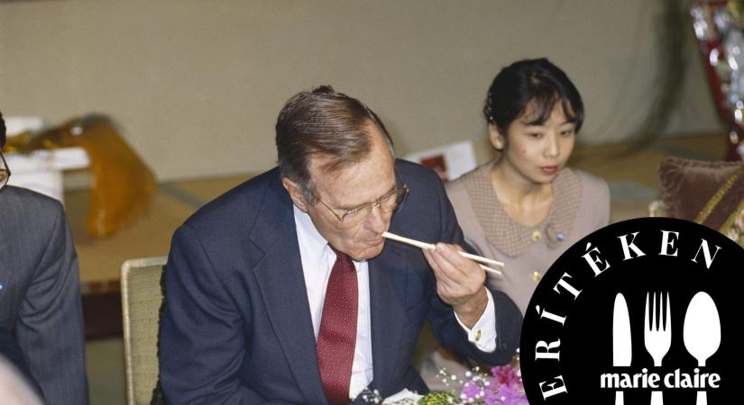 Bush a japán elnök ölébe hányt, Trump hozzá sem nyúlt az indiai menühöz – az ételnek a diplomáciában is fontos szerepe van