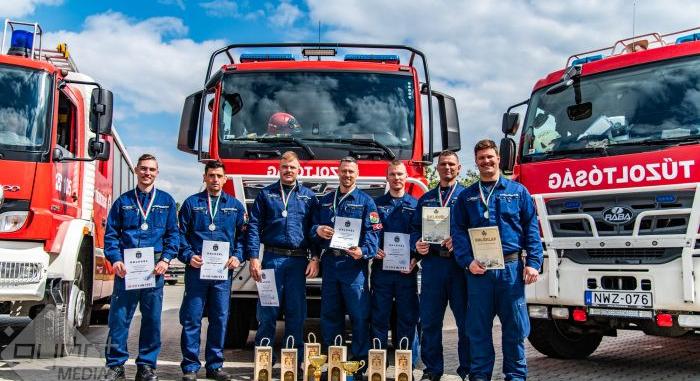 Győri tűzoltók a legkreatívabbak
