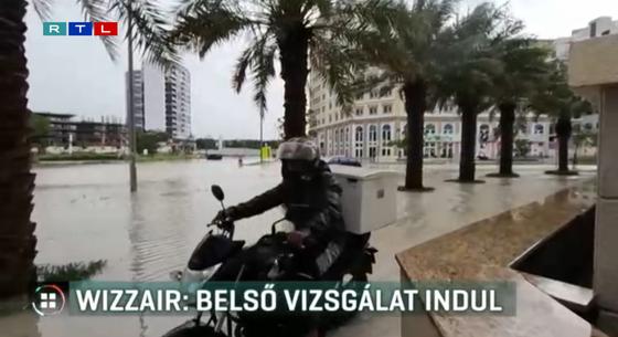 Kiakadtak a vihar miatt Dubajban ragadt magyarok a Wizz Airre