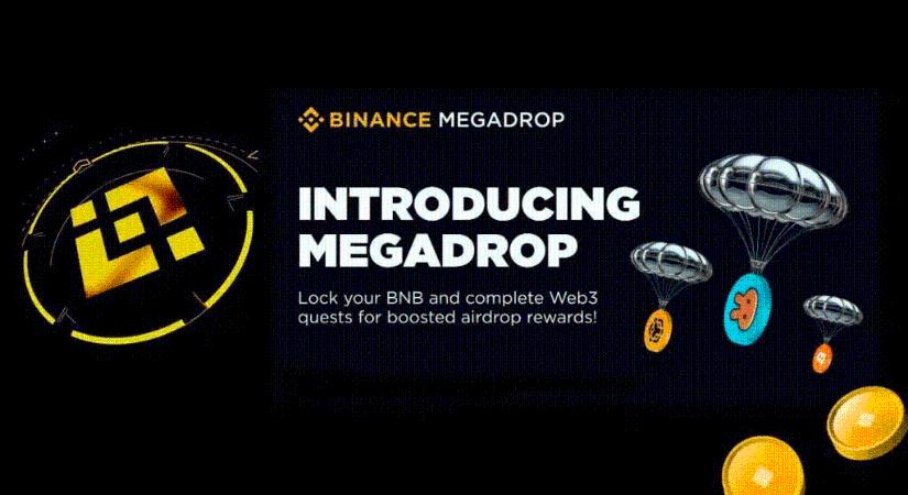 Binance Megadrop: airdrop farmoló szolgáltatás indul a legnagyobb kripto tőzsdén