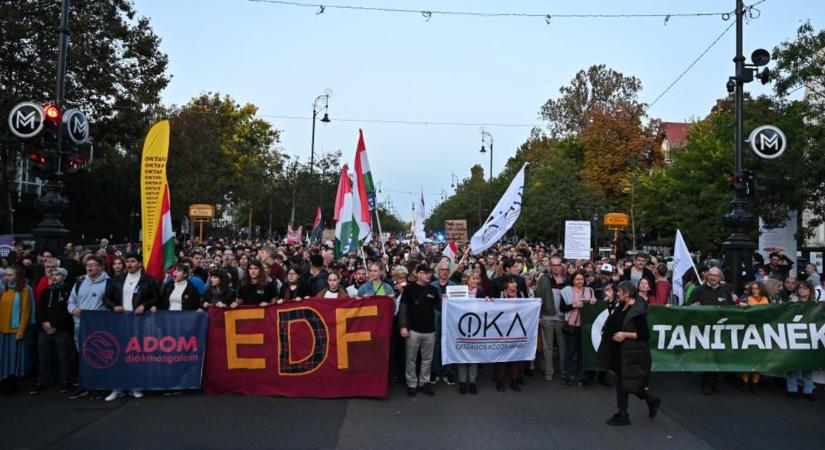 Egyezséget vár Magyar Pétertől az Egységes Diákfront és az OKA