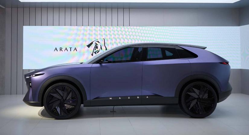 Csöppnyi ablakokkal érkezik a Mazda új elektromos SUV-je