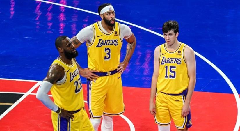Csúfosan zárulhat LeBron James és a Lakers idénye az NBA-ben