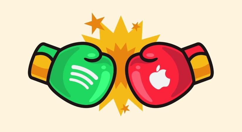 Még mindig nem fogadta el az Apple a frissített Spotify appot