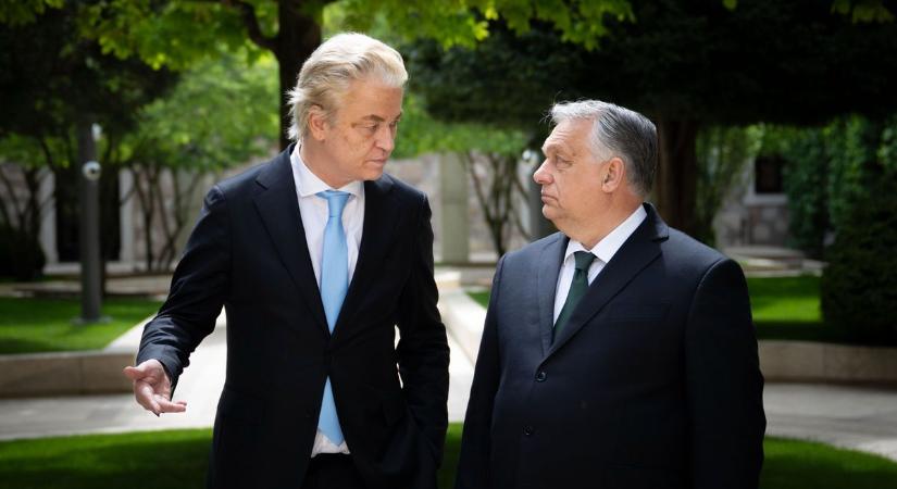 Orbán Viktor fogadta a holland Szabadságpárt vezetőjét