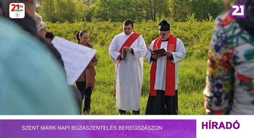 Szent Márk napi búzaszentelés Beregszászon (videó)