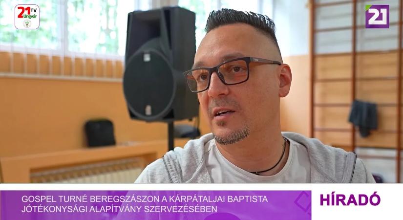 Gospel turné Beregszászon a Kárpátaljai Baptista Jótékonysági Alapítvány szervezésében (videó)