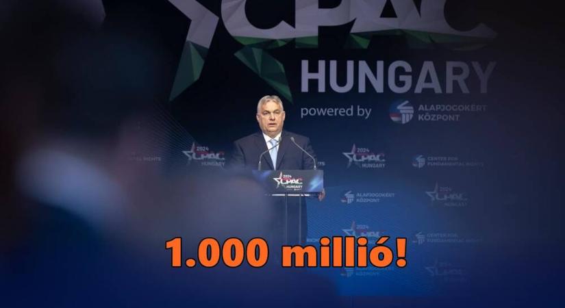 1.000 milliónknál is többe kerülhet Orbán CPAC-s dzsemborija – Önt megkérdezte, hogy akarja-e?