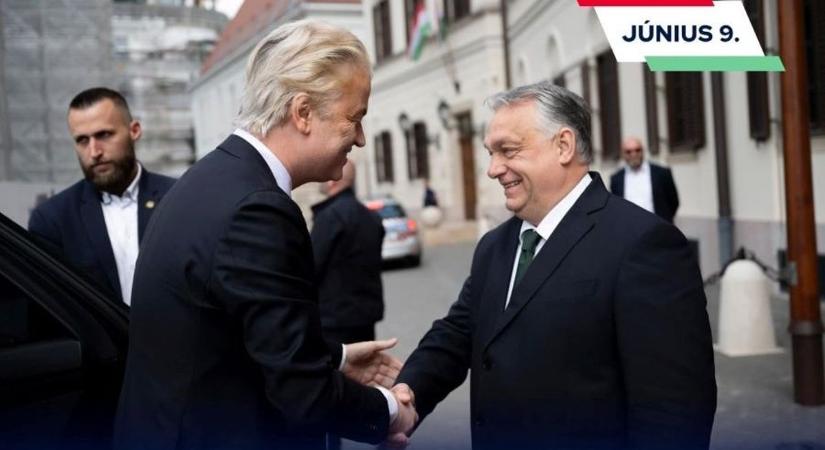 Orbán Viktor találkozott Geert Wildersszel, a holland választások győztesével