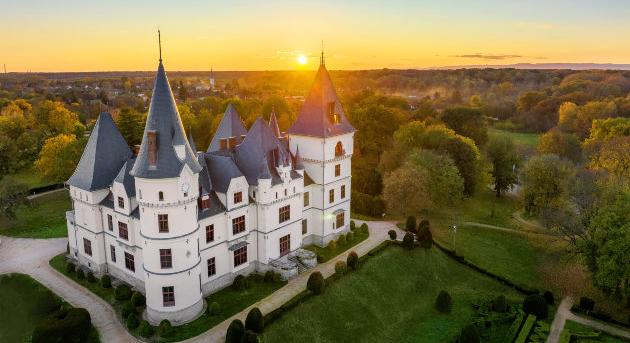 A Loire-t hozta el az Alföldre a tiszadobi Andrássy-kastély