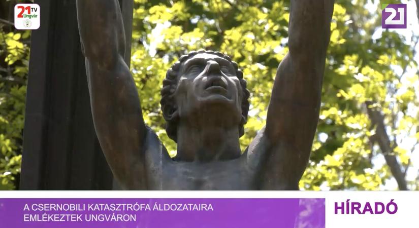 A csernobili katasztrófa áldozataira emlékeztek Ungváron (videó)