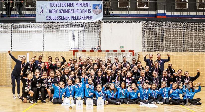 Szárnyaló utánpótlás - Fényes SZKKA-sikerek a Danube Handball Cup-on