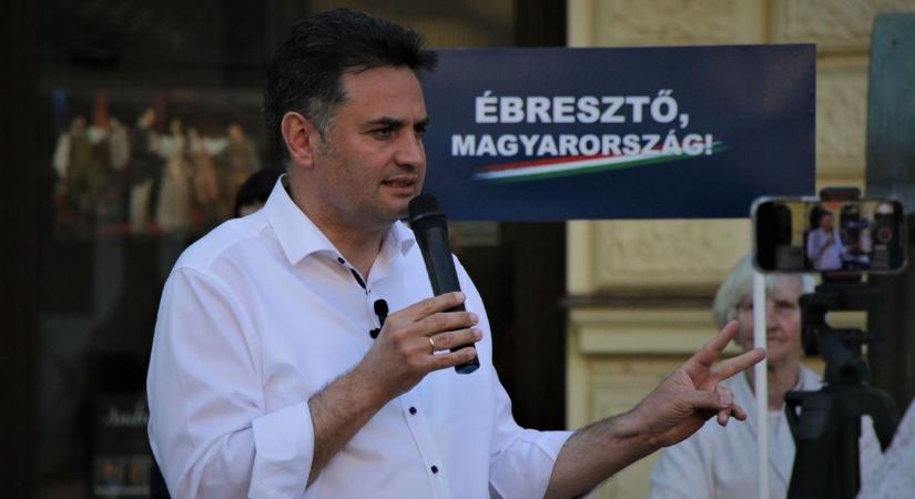 Békéscsabán tartott fórumot Márki-Zay Péter