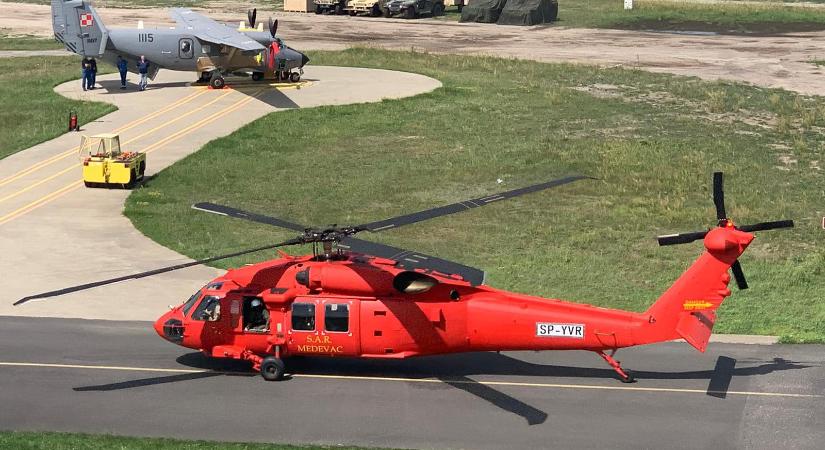 Életmentő bevetés: helikopterrel szállítottak egy szívet Marosvásárhelyre