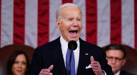Joe Biden azzal viccelődött, hogy bár nem fiatal, 81 éves, de úgy tűnik, egy hatéves ellen indul