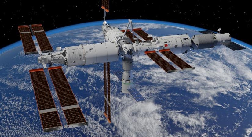 Vészhelyzet az űrben: szemét csapódott a kínai űrállomásba