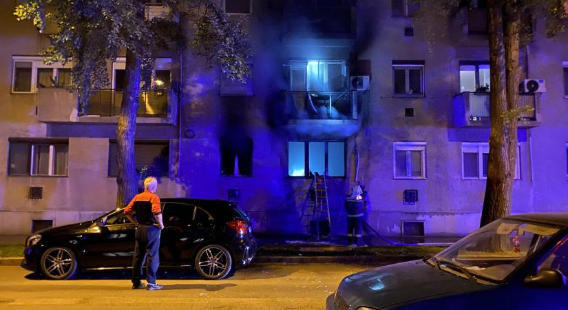 Lakástűz pusztított Szeged belvárosában