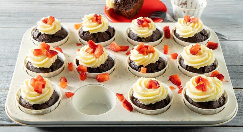 Epres-csokis muffin: a tökéletes párosítás
