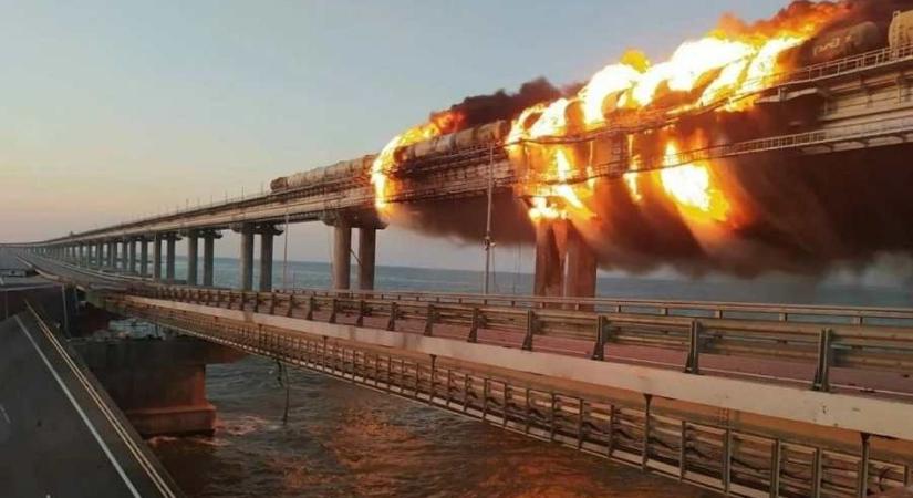 Litvánia felrobbantaná a krími hidat, az oroszok erősen reagáltak