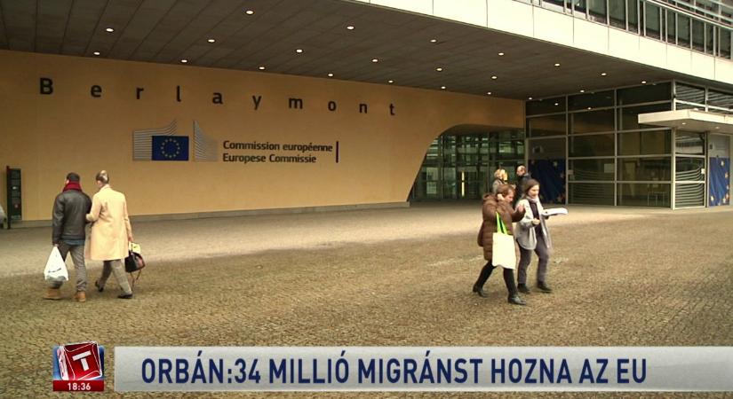 Orbán: 34 millió migránst hozna az EU