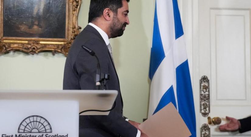 Bejelentette lemondását a skót első miniszter