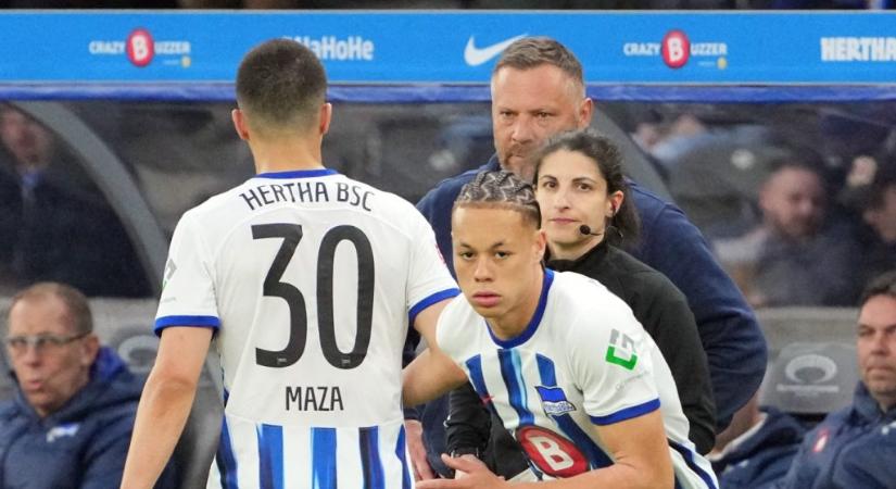 A Hertha játékosa elsírta magát Dárdai kirohanása után