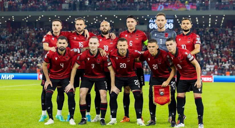 Magyarországon lép pályára az albán válogatott