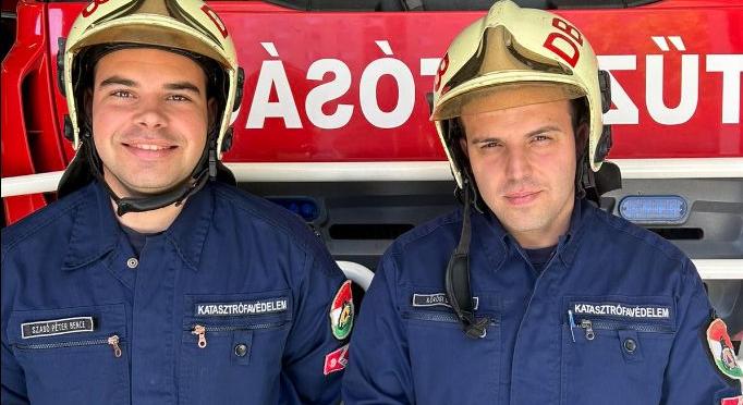 Azonnal cselekedtek, így életet mentettek a debreceni tűzoltók