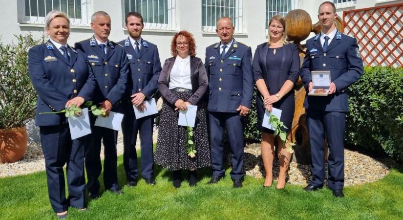 Zalai rendőrök részesültek elismerésben Szent György napja alkalmából