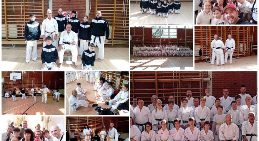 A dunaszerdahelyi karateklub tagjai Egerben fejlesztették tudásukat