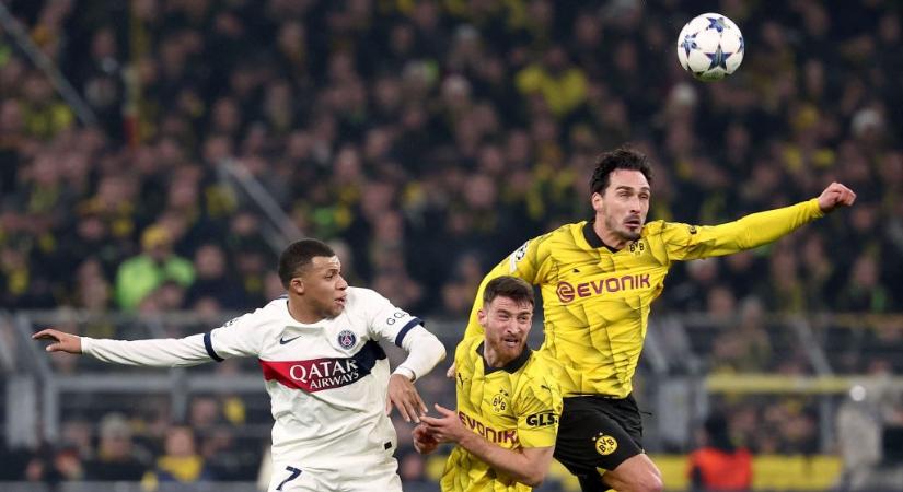 Bajnokok Ligája-elődöntő: Dortmund-PSG