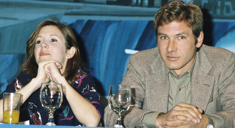 Carrie Fisher és Harrison Ford totál részegek voltak leghíresebb filmjük forgatásán