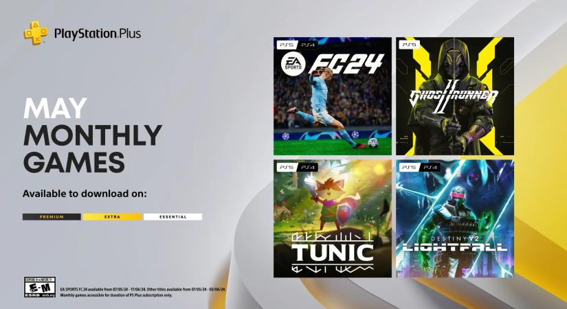 Destiny 2: Lightfall és EA Sports FC 24 a PS Plus májusi játékai között