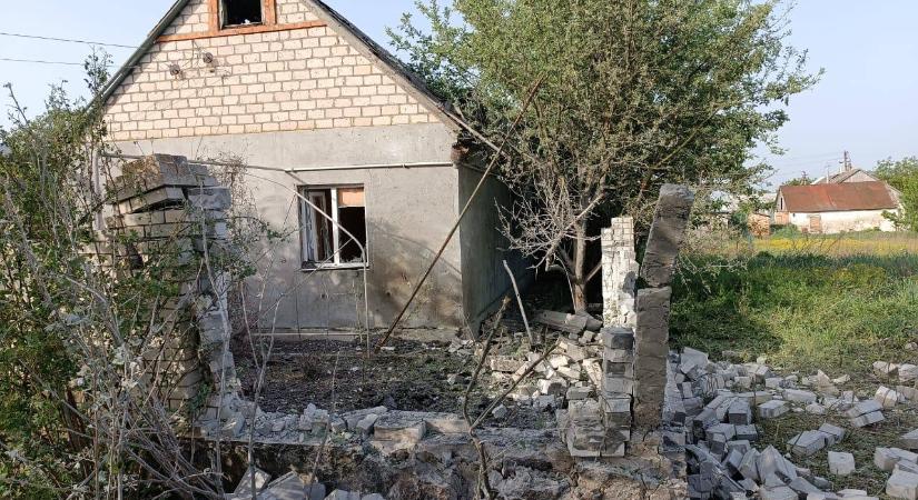 368 alkalommal érte támadás Zaporizzsját egy nap alatt